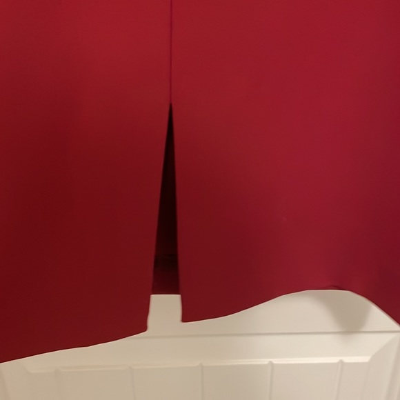 Trina Turk dark red knee length dress Size 0 - Picture 4 of 4